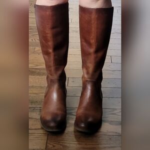 Frye Melissa Stud Zip Riding Boots
